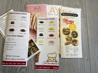 B - PRINTING SOLUTIONS FOR START-UP RESTAURANTS